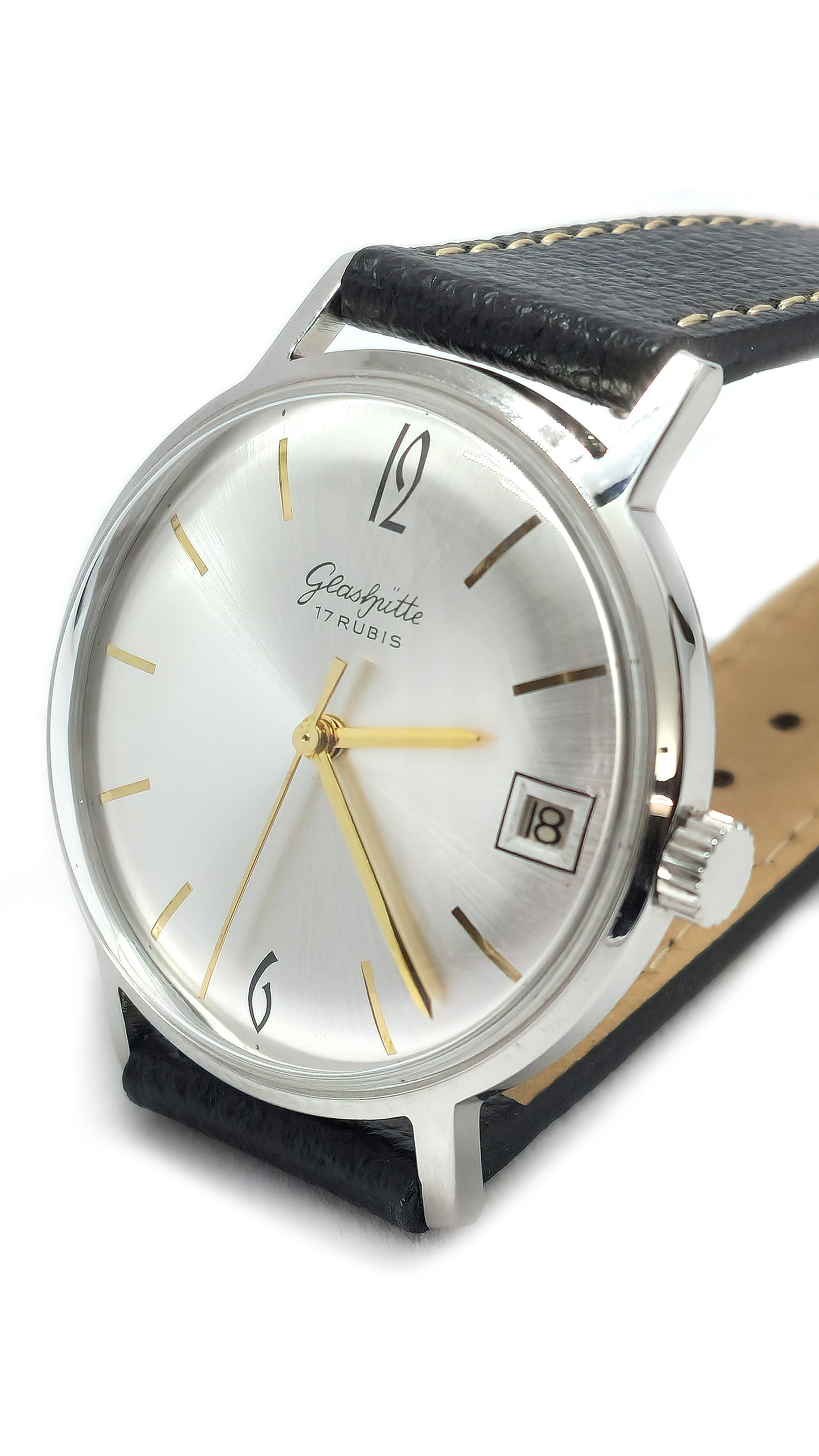 1960s Glashütte Senator Sixties Watch