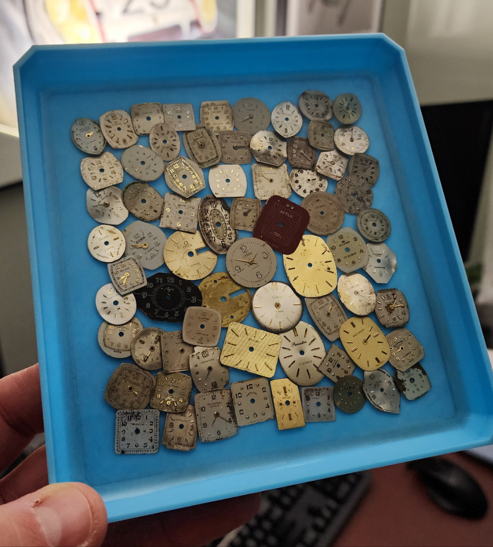Watch Dial Valet Tray