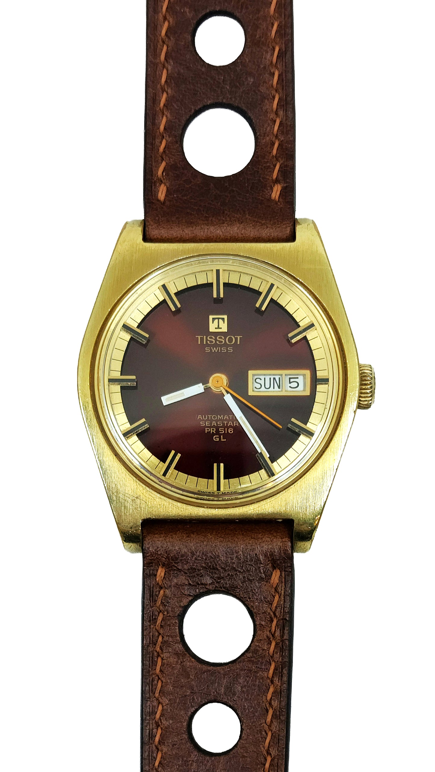 1980s Tissot Seastar PR516 Automatic Watch