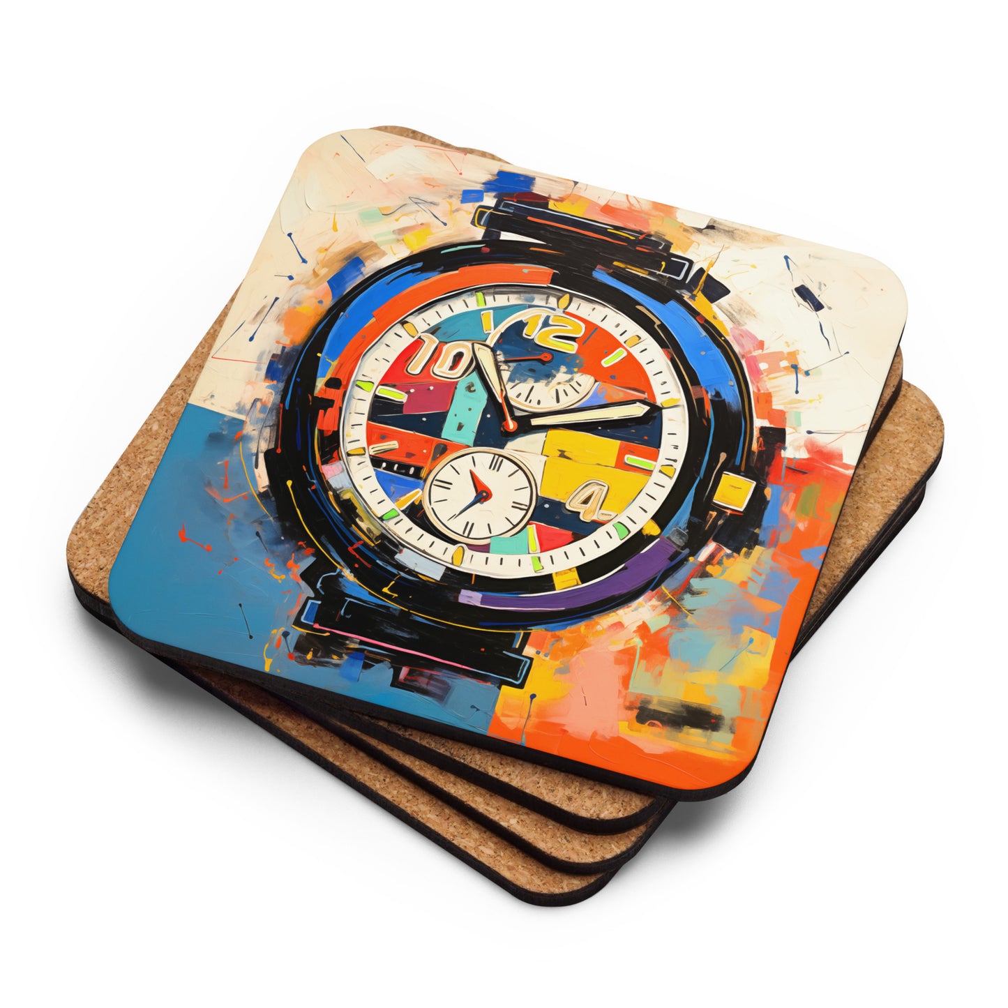 Abstract Art Watch Coaster